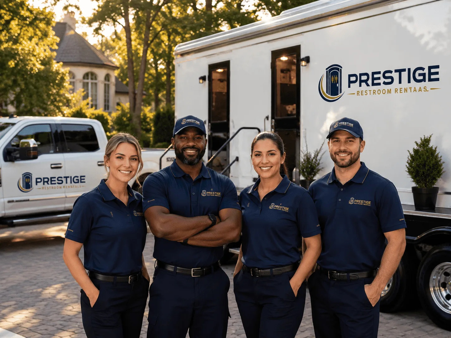 Trusted Luxury Portable Restrooms company in Walthill, NE